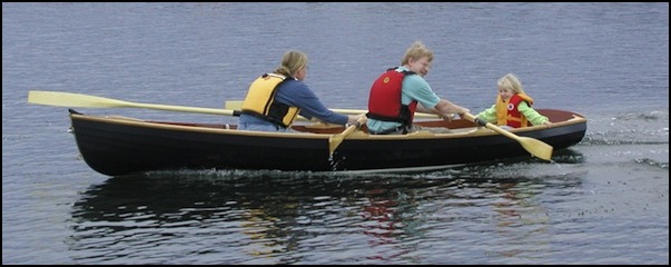 Merlin rowboat Benjamin River